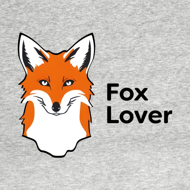 Fox lover | Cute fox head by MrDoze